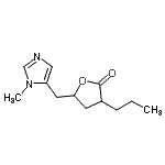 CAS#: 791596-19-5, 5-[(1-Methyl-1H-imidazol-5-yl)methyl]-3-propyldihydro-2(3H)-furanone