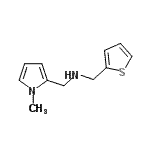 CAS 登录号：791615-26-4， 1-(1-甲基-1H-吡咯-2-基)-N-(2-噻吩基甲基)甲胺