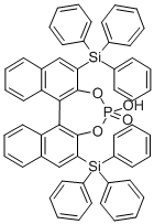 CAS#: 791616-55-2, (R)-(-)-3,3'-Bis(Triphenylsilyl)-1,1'-Binaphthyl-2,2'-Diyl Hydrogenphosphate