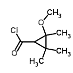 CAS#: 79163-54-5, 2-Methoxy-2,3,3-trimethylcyclopropanecarbonyl chloride