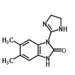 CAS#: 791729-22-1, 1-(4,5-Dihydro-1H-imidazol-2-yl)-5,6-dimethyl-1,3-dihydro-2H-benzimidazol-2-one