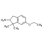 CAS#: 791732-70-2, 6-Ethoxy-1,1-dimethyl-2-indanamine