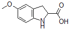 CAS#: 791736-08-8, 2,3-Dihydro-5-Methoxy-1H-Indole-2-carboxylic Acid