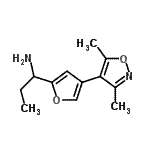 CAS#: 791776-83-5, 1-[4-(3,5-Dimethyl-1,2-oxazol-4-yl)-2-furyl]-1-propanamine