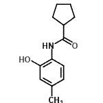 CAS#: 791841-33-3, N-(2-Hydroxy-4-methylphenyl)cyclopentanecarboxamide