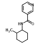 CAS 登录号：791841-86-6， N-(2-甲基环己基)烟酰胺