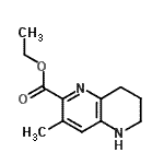 CAS 登录号：791856-72-9， 乙基3-甲基-5,6,7,8-四氢-1,5-萘啶-2-羧酸酯