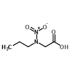 CAS#: 79209-27-1, [Nitro(propyl)amino]acetic acid
