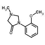 CAS#: 792123-16-1, 3-(2-Methoxyphenyl)-1-methyl-4-imidazolidinone