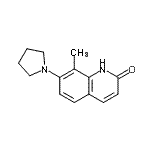 CAS#: 792149-18-9, 8-Methyl-7-(1-pyrrolidinyl)-2(1H)-quinolinone