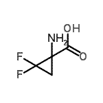 CAS#: 792173-09-2, 1-Amino-2,2-difluorocyclopropanecarboxylic acid