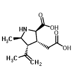 CAS#: 792173-16-1, (3R,4R,5R)-3-(Carboxymethyl)-4-isopropenyl-5-methyl-D-proline