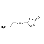 CAS#: 79263-61-9, 5-(1-Pentyn-1-yl)-2(5H)-furanone