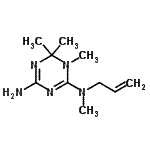 CAS#: 792897-92-8, N<sup>2</sup>-Allyl-N<sup>2</sup>,1,6,6-tetramethyl-1,6-dihydro-1,3,5-triazine-2,4-diamine