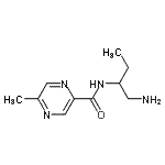 CAS 登录号：792907-21-2， N-(1-氨基-2-丁炔基)-5-甲基-2-吡嗪甲酰胺