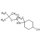 CAS#: 792913-83-8, 2-Methyl-2-propanyl (4-hydroxy-1-methylcyclohexyl)carbamate