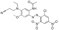 CAS#: 79295-96-8, N-[2-(2-Chloro-4,6-Dinitrophenyl)Diazenyl-5-(4-Cyanobutan-2-Ylamino)-4-Methoxyphenyl]Acetamide