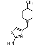 CAS#: 792954-13-3, 4-[(4-Methyl-1-piperidinyl)methyl]-1,3-thiazol-2-amine