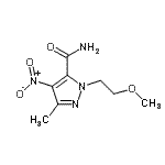 CAS#: 792969-79-0, 1-(2-Methoxyethyl)-3-methyl-4-nitro-1H-pyrazole-5-carboxamide