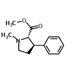 CAS 登录号：793608-36-3， 甲基(3R)-1-甲基-3-苯基-L-脯氨酸酯