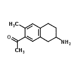 CAS#: 793652-59-2, 1-(7-Amino-3-methyl-5,6,7,8-tetrahydro-2-naphthalenyl)ethanone