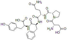 CAS#: 793658-58-9, L-alpha-Aspartyl-L-prolyl-L-glutaminyl-L-phenylalanyl-L-Tyrosine