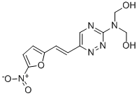 CAS#: 794-93-4, 6-(5-Nitro-2-furylvinyl)-3-(dihydroxydimethylamino)-1,2,4-triazene