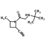 CAS#: 794465-07-9, 4-Methyl-1-[N-(2-methyl-2-propanyl)glycyl]-2-azetidinecarbonitrile