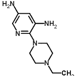 CAS#: 794471-59-3, 2-(4-Ethyl-1-piperazinyl)-3,5-pyridinediamine