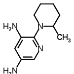 CAS#: 794471-62-8, 2-(2-Methyl-1-piperidinyl)-3,5-pyridinediamine