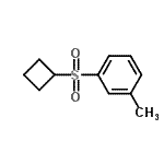 CAS#: 794533-28-1, 1-(Cyclobutylsulfonyl)-3-methylbenzene