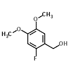 CAS#: 79474-33-2, (2-Fluoro-4,5-dimethoxyphenyl)methanol