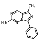 CAS#: 795268-96-1, 5-Methyl-7-phenylimidazo[5,1-f][1,2,4]triazin-2-amine