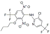 CAS 登录号：79614-95-2， N-[3-丁氧基-2,6-二硝基-4-(三氟甲基)苯基]-3-氯-5-(三氟甲基)吡啶-2-胺