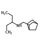 CAS#: 79671-99-1, N-(Bicyclo[2.2.1]hept-2-ylmethyl)-3-pentanamine
