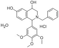 CAS#: 79677-06-8, 2-Benzyl-1-(3,4,5-Trimethoxyphenyl)-3,4-Dihydro-1H-Isoquinolin-2-Ium-4,6-Diol Chloride