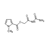 CAS#: 796862-03-8, 2-(Carbamoylamino)-2-oxoethyl 1-methyl-1H-pyrrole-2-carboxylate