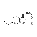 CAS#: 796870-93-4, Methyl 5-ethyl-1H-indole-2-carboxylate