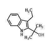 CAS#: 796964-11-9, 2-(3-Ethyl-1H-indol-2-yl)-2-propanol