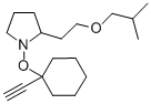 CAS#: 79700-75-7, 1-[1-(1-Ethynylcyclohexyl)Oxy-3-(2-Methylpropoxy)Propan-2-Yl]Pyrrolidine