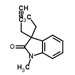 CAS#: 797051-81-1, 3-Ethyl-1-methyl-3-(2-propyn-1-yl)-1,3-dihydro-2H-indol-2-one