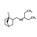 CAS#: 79731-62-7, N-[[(1S)-norbornan-2-yl]methyl]pentan-3-amine