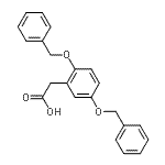 CAS#: 79755-47-8, [2,5-Bis(benzyloxy)phenyl]acetic acid