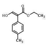 CAS#: 797756-83-3, Ethyl (2E)-3-hydroxy-2-(4-methylphenyl)acrylate