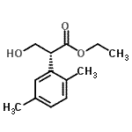 CAS 登录号：797756-95-7， 乙基(2R)-2-(2,5-二甲基苯基)-3-羟基丙酸酯