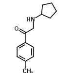 CAS#: 797769-50-7, 2-(Cyclopentylamino)-1-(4-methylphenyl)ethanone