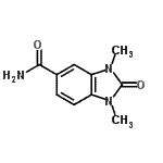 CAS#: 797770-01-5, 1,3-Dimethyl-2-oxo-2,3-dihydro-1H-benzimidazole-5-carboxamide
