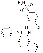 CAS#: 79817-65-5, (3E)-4-Oxo-3-[[2-(Phenylamino)Naphthalen-1-Yl]Hydrazinylidene]Cyclohexa-1,5-Diene-1-Sulfonamide