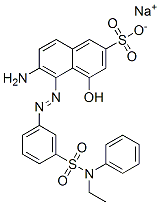 CAS#: 79817-75-7, Sodium 5-[2-[3-[(2-Ethylphenyl)Sulfamoyl]Phenyl]Hydrazinyl]-6-Imino-4-Oxonaphthalene-2-Sulfonate