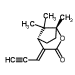 CAS#: 798554-39-9, (1R,4E,5S)-1,8,8-Trimethyl-4-(2-propyn-1-ylidene)-2-oxabicyclo[3.2.1]octan-3-one